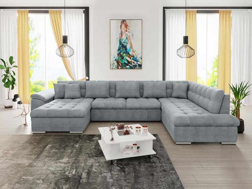 Sarok ülőgarnitúra Talia (szürke)