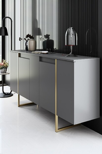 Mobilier living Luna (Nuc + Auriu)