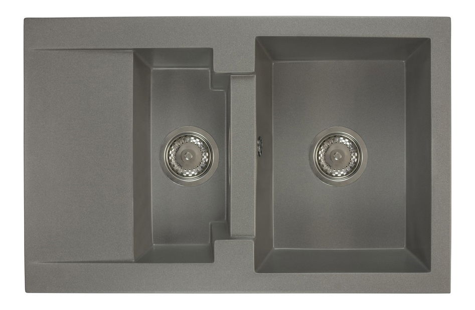 Mosogató Dortuna (szürke) (csaplyuk nélküll) (B)