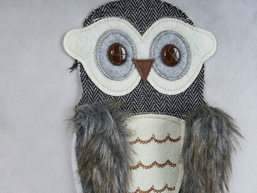 Set 2 buc perne decorative 45 x 45 cm Ophry (gri)