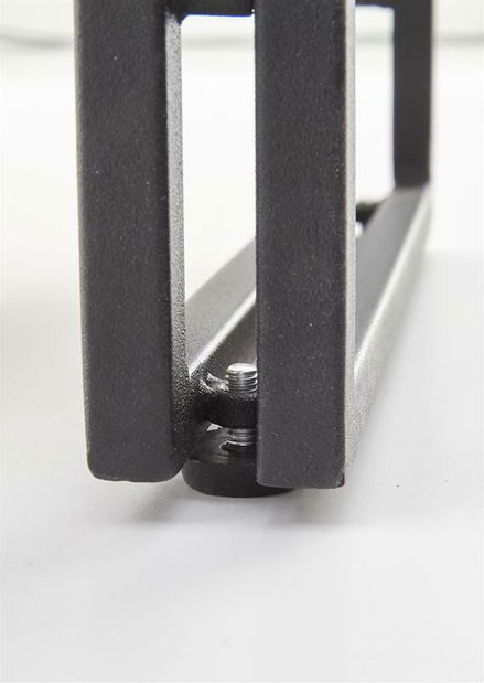 PC stolić Booker (prirodno drvo + crna)