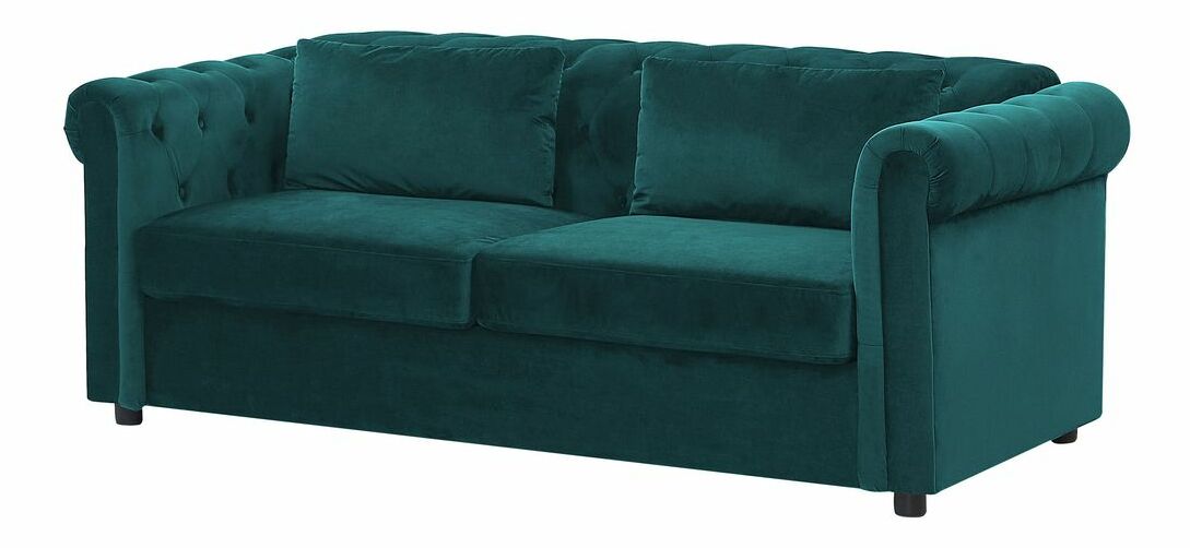 Háromszemélyes kanapé Chichester (smaragd)