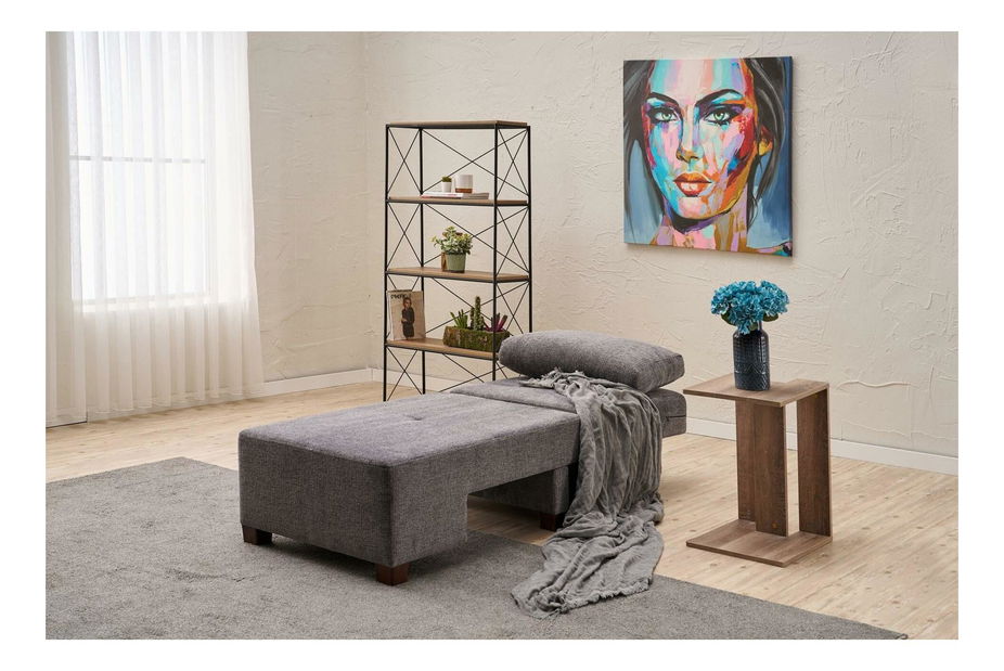 Fotoliu extensibil Perenilla C (D) (gri + Nuc)