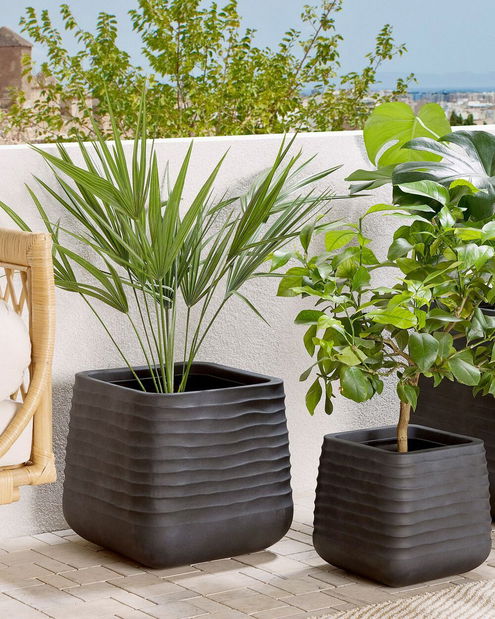 Kvetináč Parik (čierny)