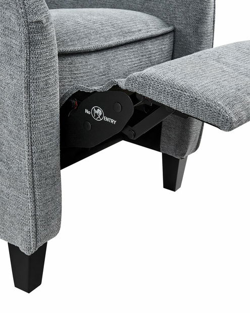 Fotelja Rodnee (siva) 