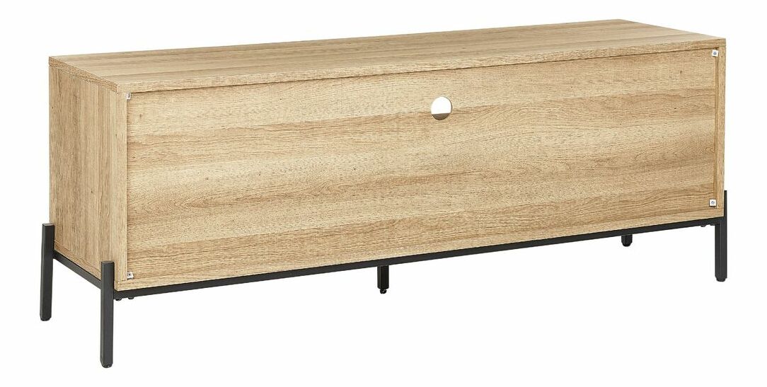 TV stolík/skrinka Moiza (svetlé drevo)