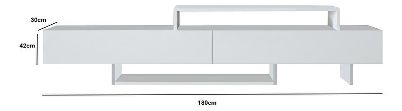 TV stolík/skrinka Franc 14 (biela)