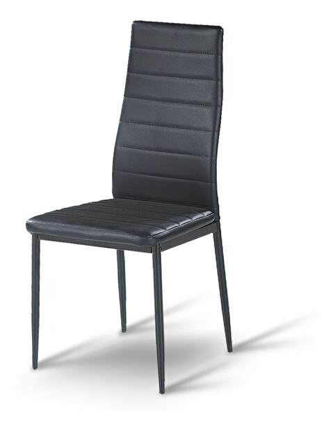 Jedálenská stolička Coleta čierna