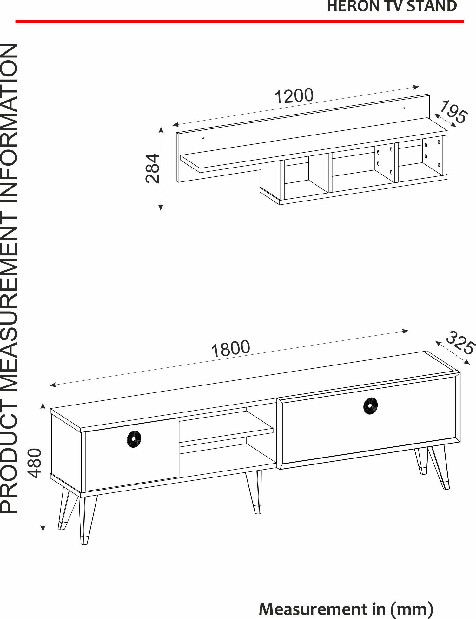 Mobilier living Hermiona (Nuc + Verde)