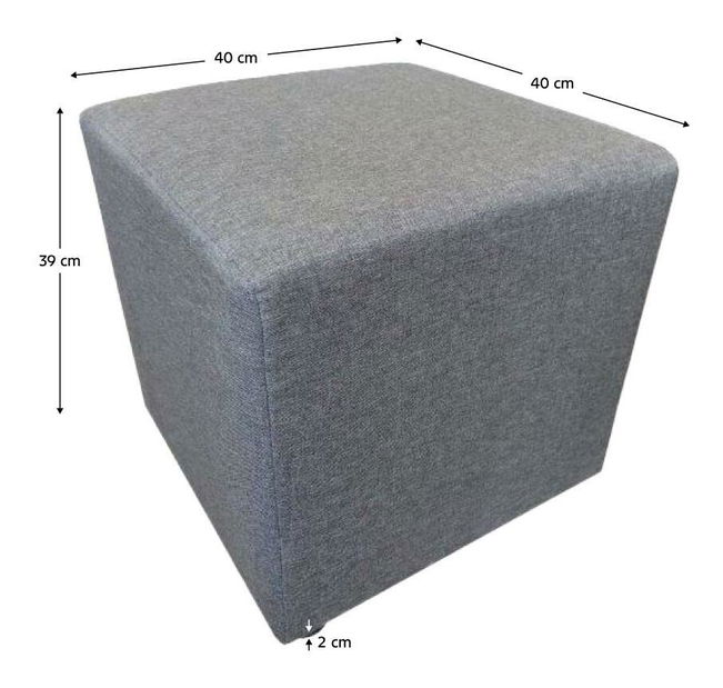 Taburetka Requisitos (sivá) 