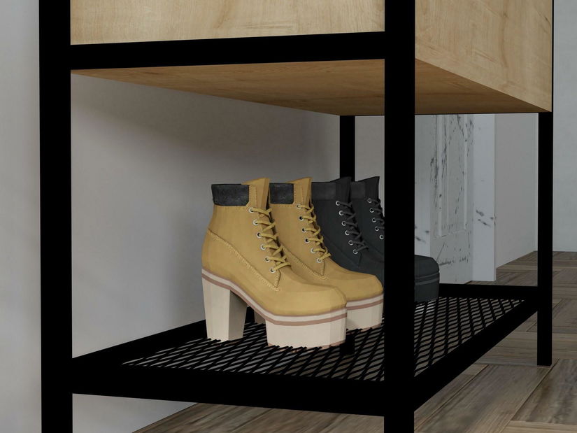 Botník (skrinka na topánky) Tosina 3 (dub zafírový)