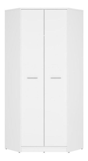 Sarok ruhásszekrény Nepo Plus 37 (fehér) 