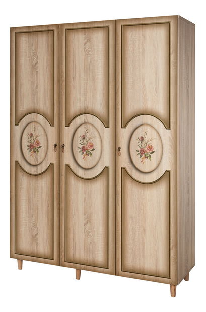 Šatníková skriňa Modella 420 (dub sonoma)