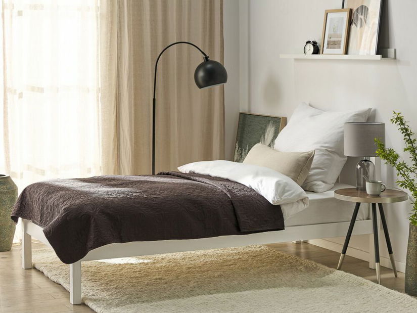 Cuvertură pat 140 x 220 cm Rockdale (maro) 