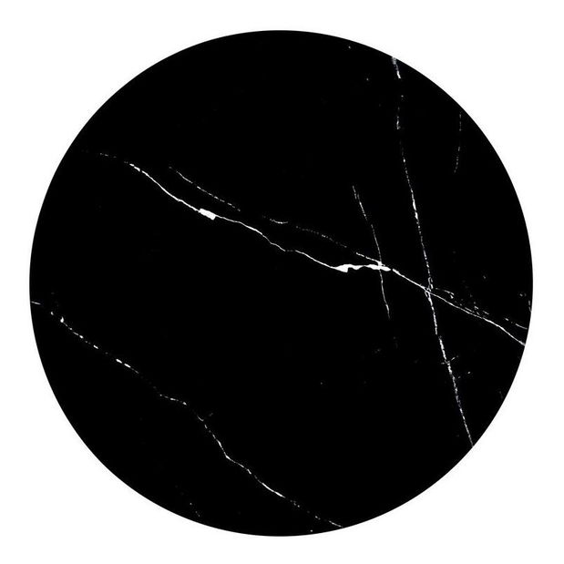 Stolić za kavu Therese (crni mramor + zlatna)