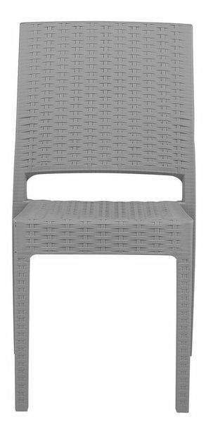 Záhradná jedálenská sada Fossil (svetlosivá) (pre 4 osoby)