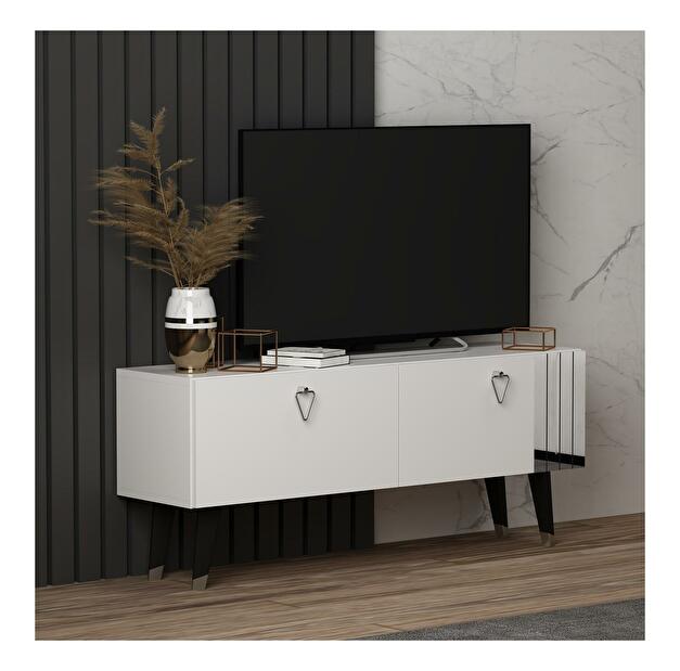 TV asztal/szekrény Nipuni (fehér) 