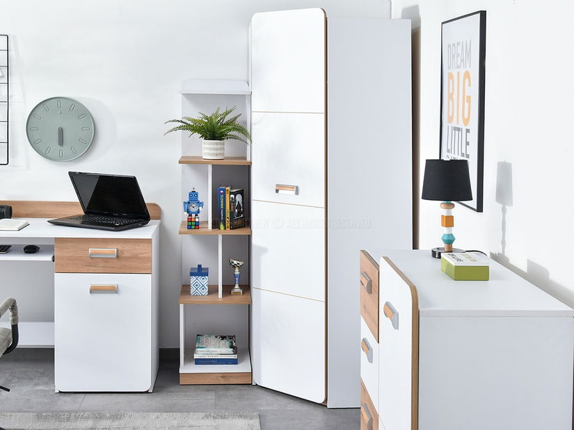 Mobilier cameră studenți Clerigo 03 (alb)