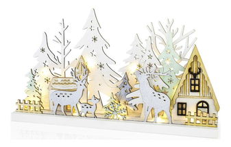 Svetelná dekorácia ZIMNÝ LES RXL 466