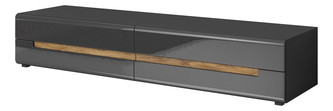 Mobilier living Hayle Typ 11 (gri + gri lucios)