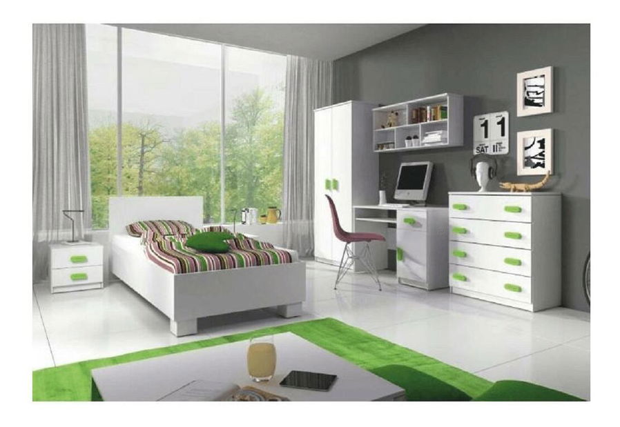 Függesztett polc Svanla (fehér) 