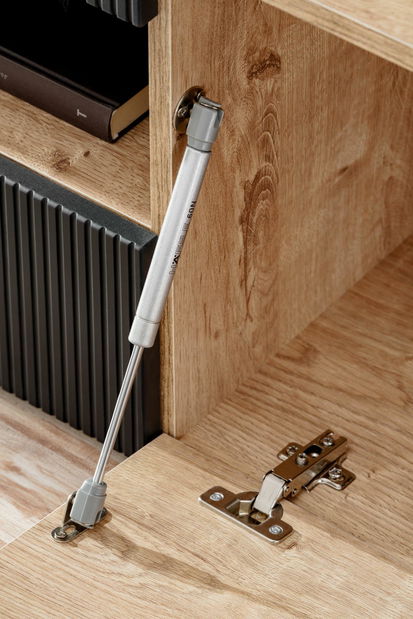 TV stolík/skrinka Aruno AR RTV (dub ribbeck + čierna)