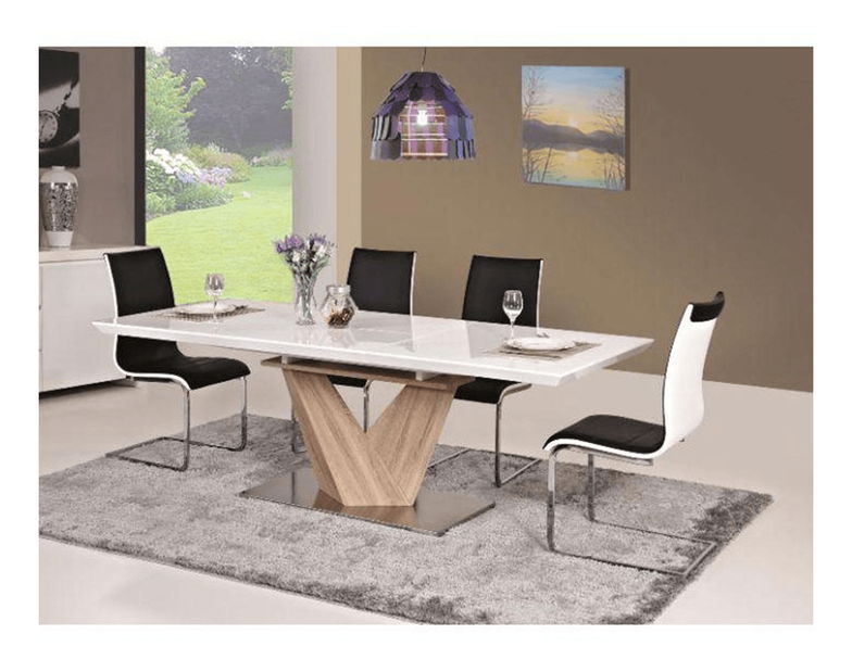 Szétnyitható étkezőasztal Durra