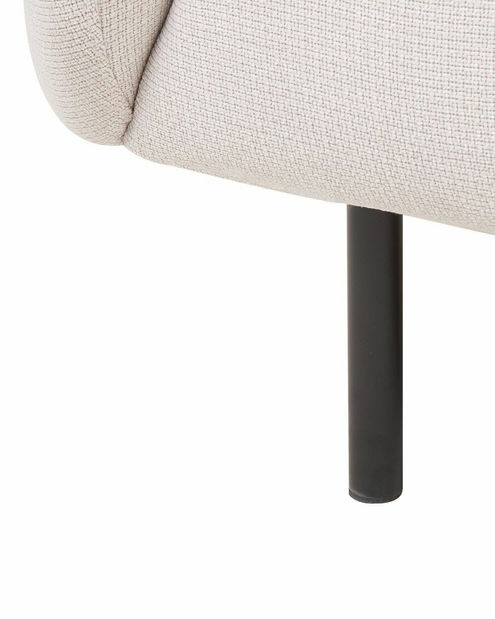 Fotel Leon (bézs + fekete)