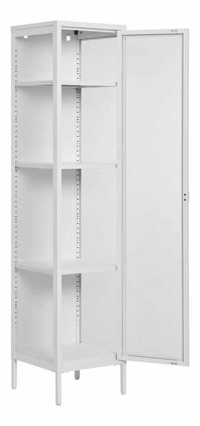 Keskeny vitrin Brisbane Bisalia 6 (fehér)