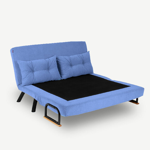 Kanapé futon Sandy (kék)