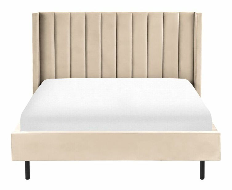 Bračni krevet 140 cm Vue (bež) (s podnicom)