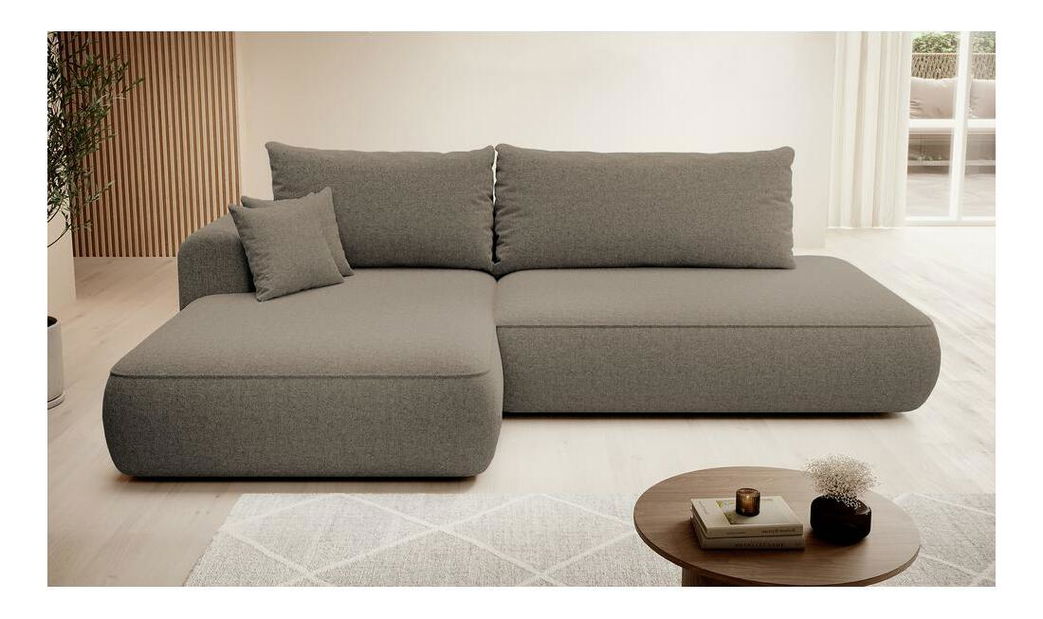 Colțar Fergie (S) (bej deschis + negru)