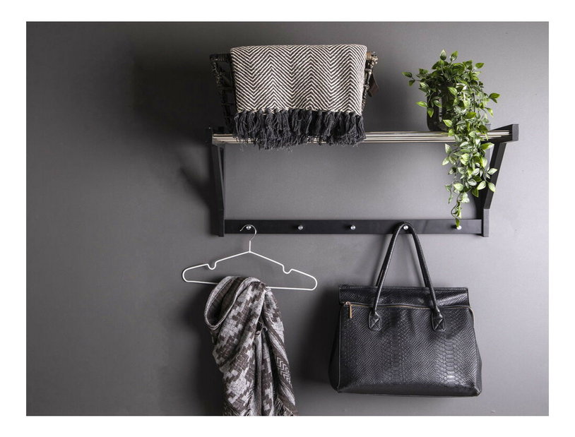 Fali akasztó Peloria 1 (fekete)