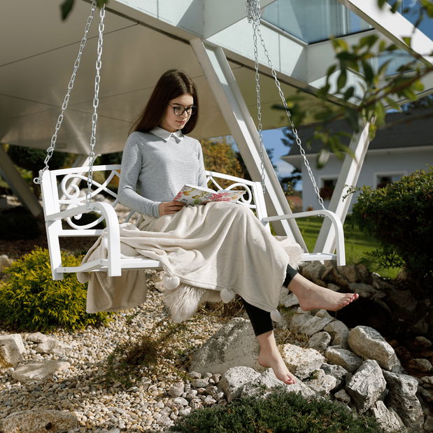 Kerti hinta Abey (fehér)