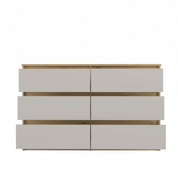 Komoda Musecalo 6 120 (antracit + kašmír)