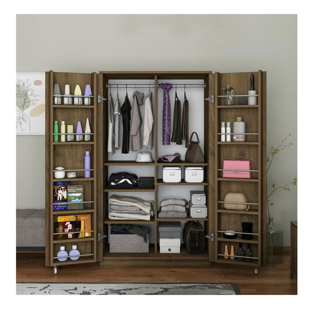 Ruhásszekrény Passek (dió)