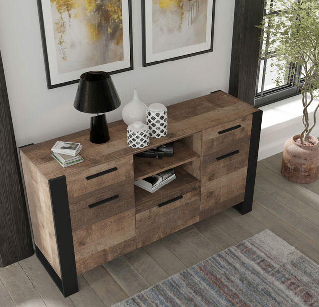 Komoda Nulakka C (hrast grande)