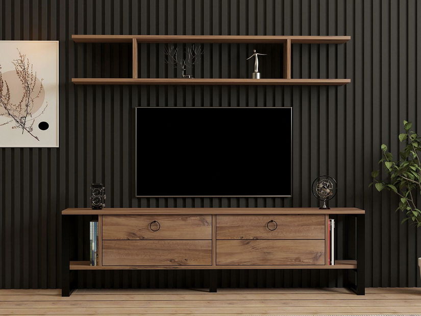 Obývacia stena Menile 3 (dub zafírový) 