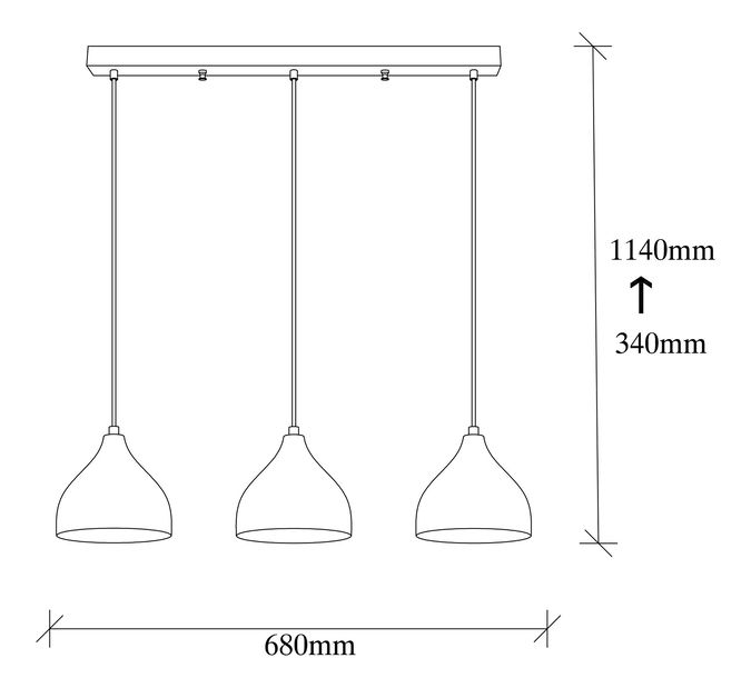 Stropné svietidlo Tania 6211