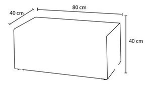 Tabure Demrosetta (ljubičasta)