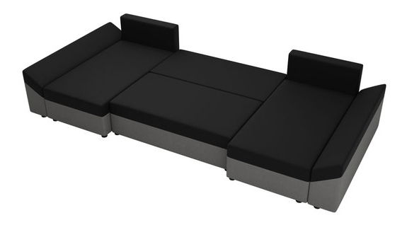 Rozkladacia pohovka Markus U (čierna + hnedá) *bazár