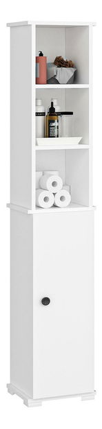 Kúpeľňová skrinka Satadu 3 (biela) 