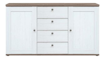 Comodă Telegrafo 1 (pin canyon + stejar sonoma truflă) 