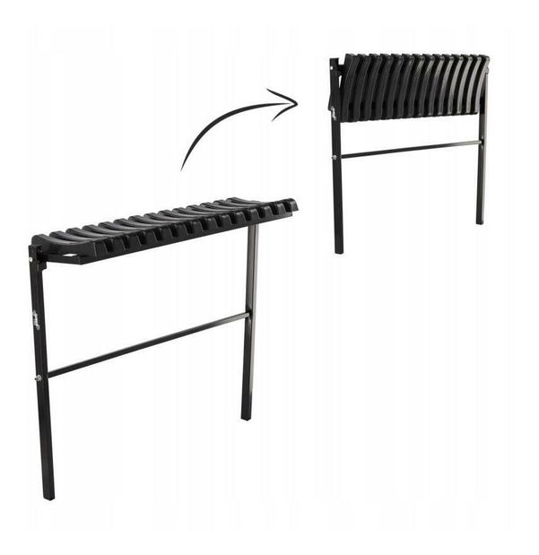 Bancă de grădină Shade 70 (negru)