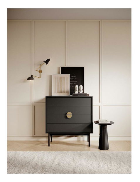 Comodă Stellia S4 (negru)