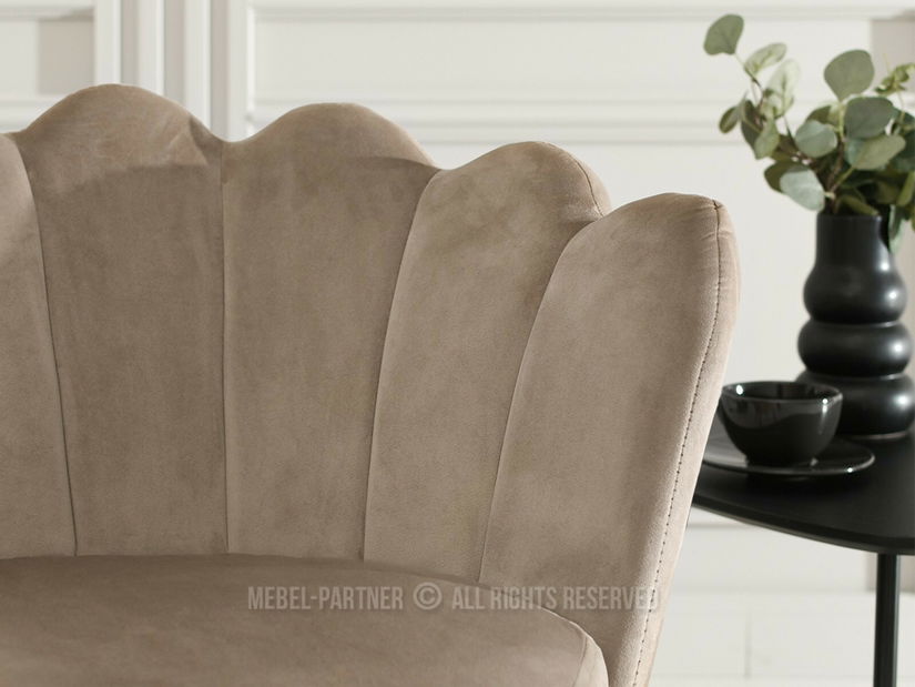 Fotoliu relax Laziam (bej + negru)