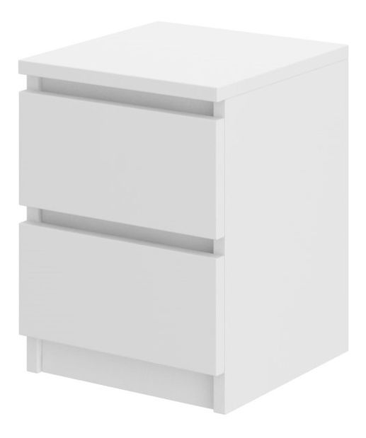 Nočný stolík Ponta 2 (biela)
