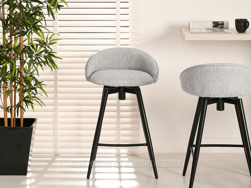 Scaun Ignis (gri + negru)