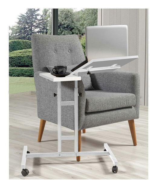 Suport pentru notebook Pobenu 2 (alb)