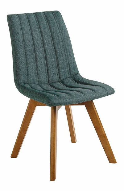 Set 2 ks. jedálenských stoličiek Camilla (buk + tmavozelená)